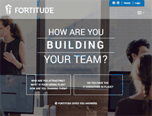 Tablet Screenshot of fortitudesys.com